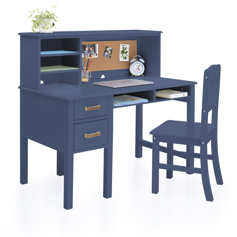 Guidecraft Taiga Writing Desk with Hutch and Chair Set & Reviews Wayfair